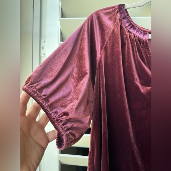 GAP Dark pink/Purple Short Sleeve Top - Picture 4 of 4